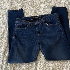 Express jeans Women's Dark Blue Skinny Jeans